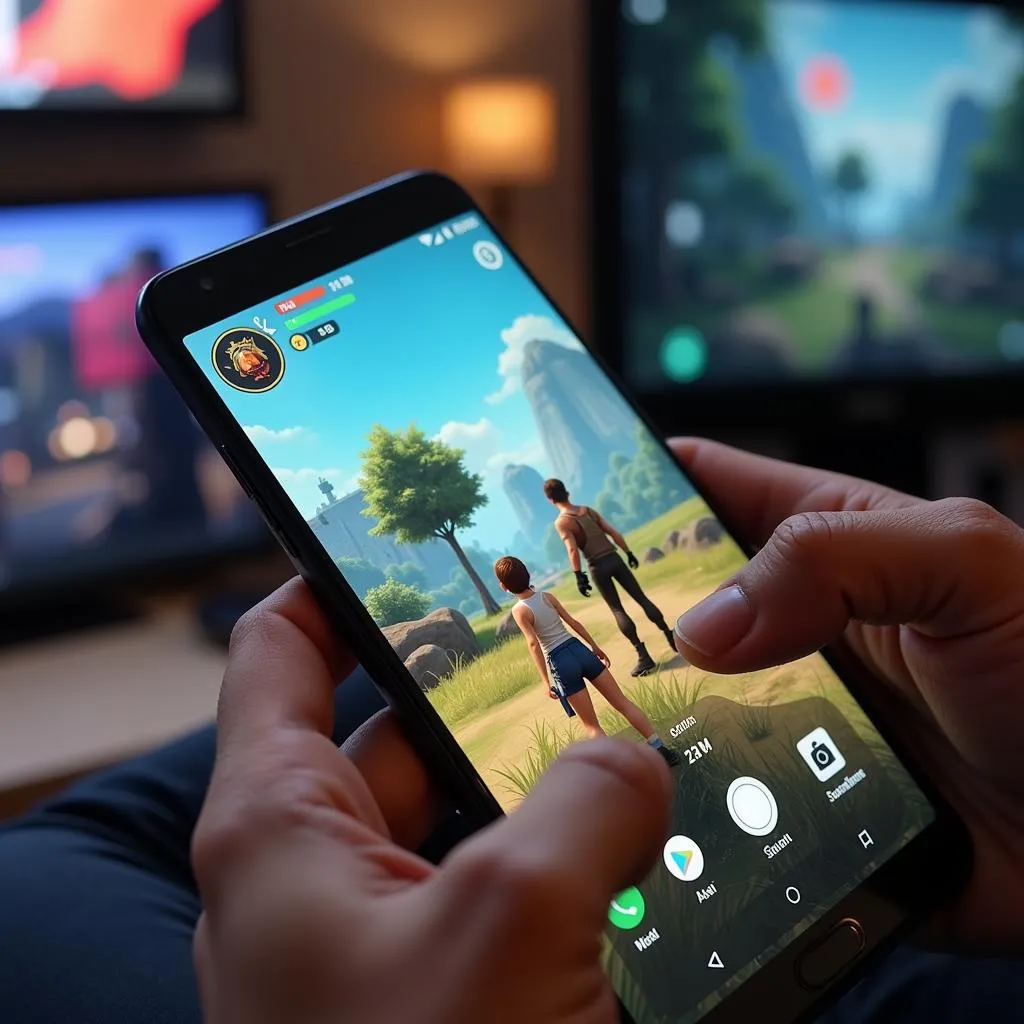 Samsung A10s chơi game