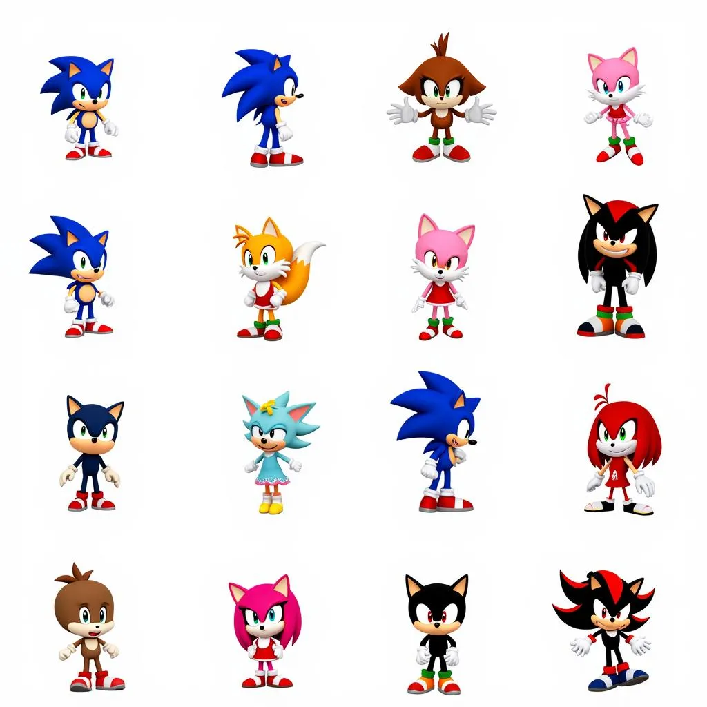 Danh sách nhân vật Sonic Dash