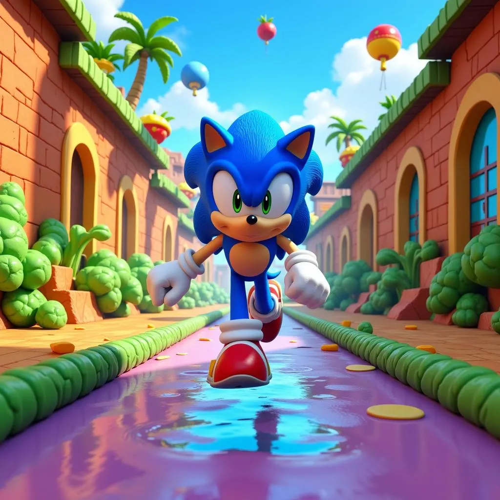 Hình ảnh gameplay Sonic Dash