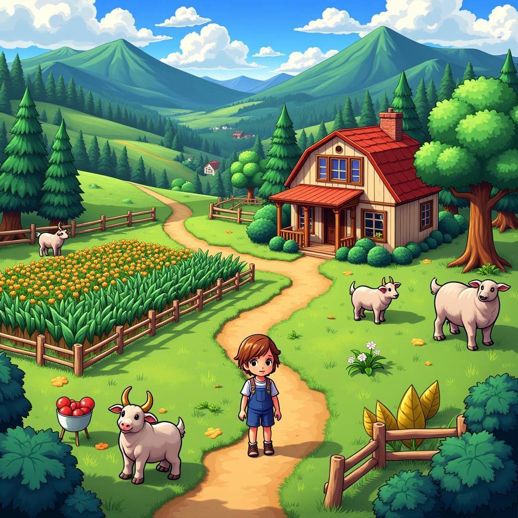 Trò chơi Stardew Valley trên PC