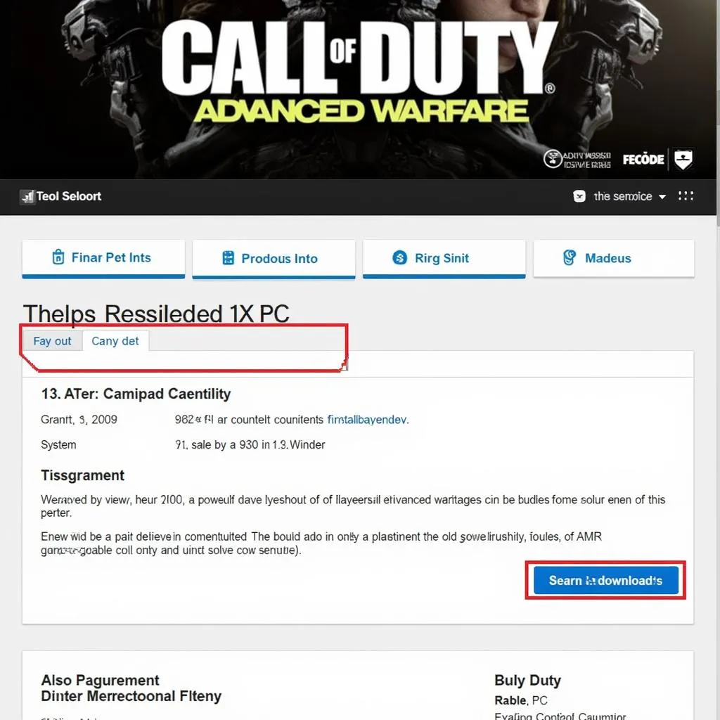 Tải Call of Duty: Advanced Warfare PC