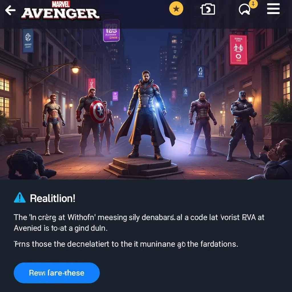 Tải game The Avenger Android giả mạo