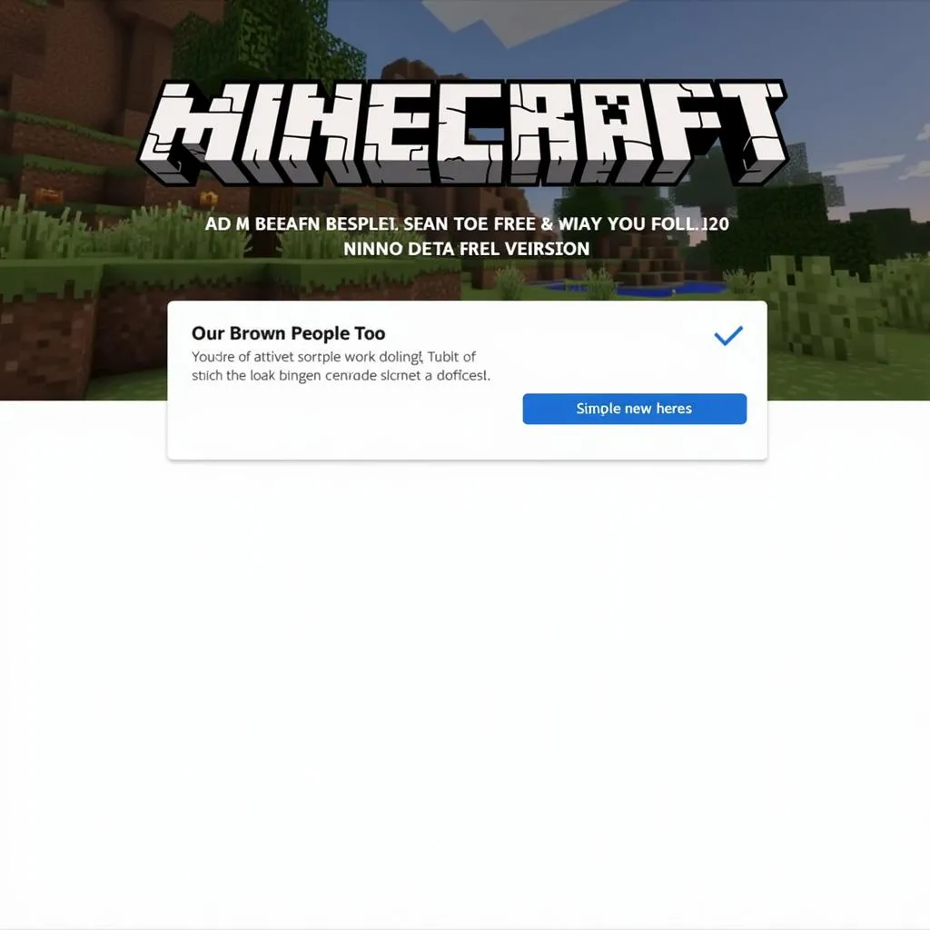 Tải Minecraft Miễn Phí