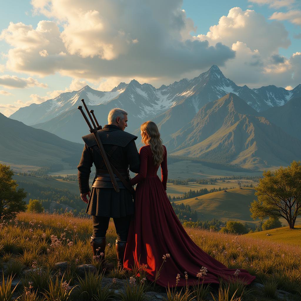 The Witcher 3: Wild Hunt: Game PC được khen ngợi bởi đồ họa đẹp mắt, bối cảnh rộng lớn, câu chuyện tình yêu lãng mạn