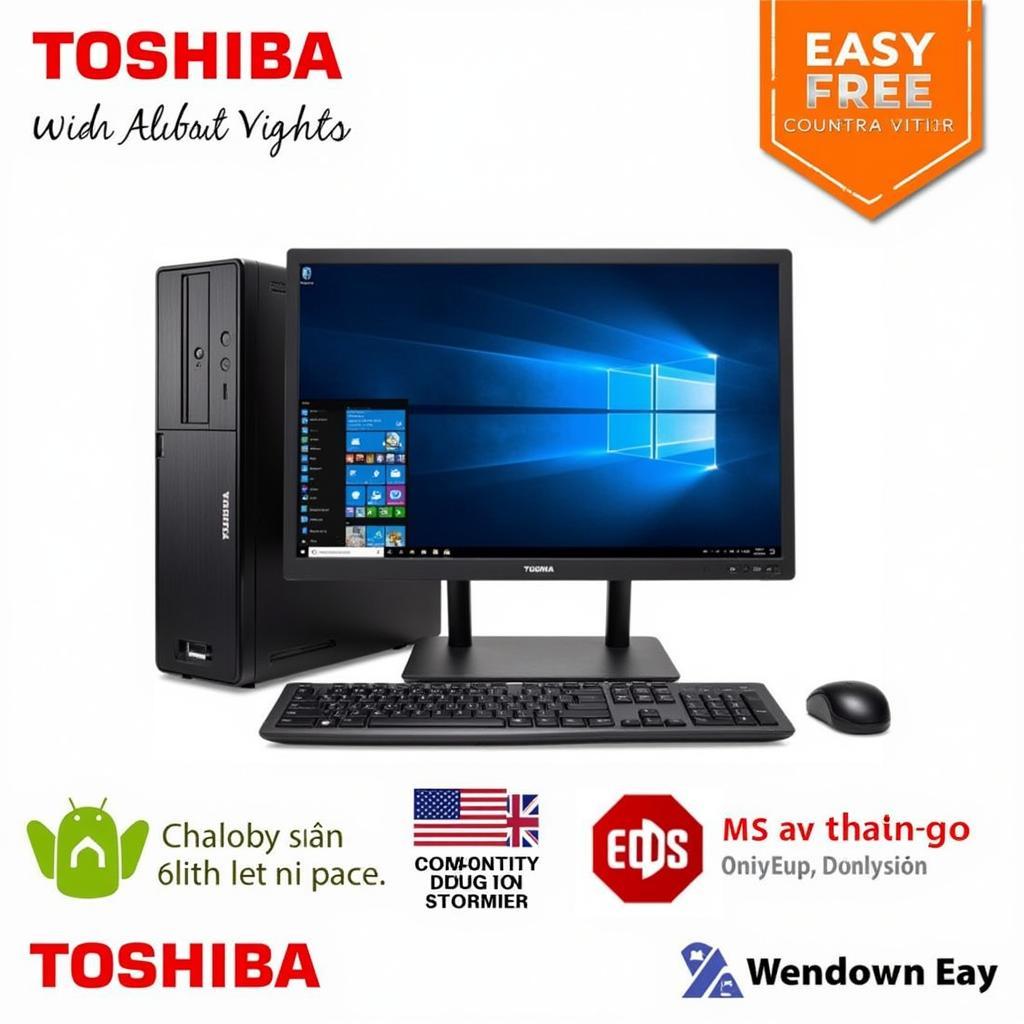 Toshiba Desktop PC giá rẻ nhất Hà Nội