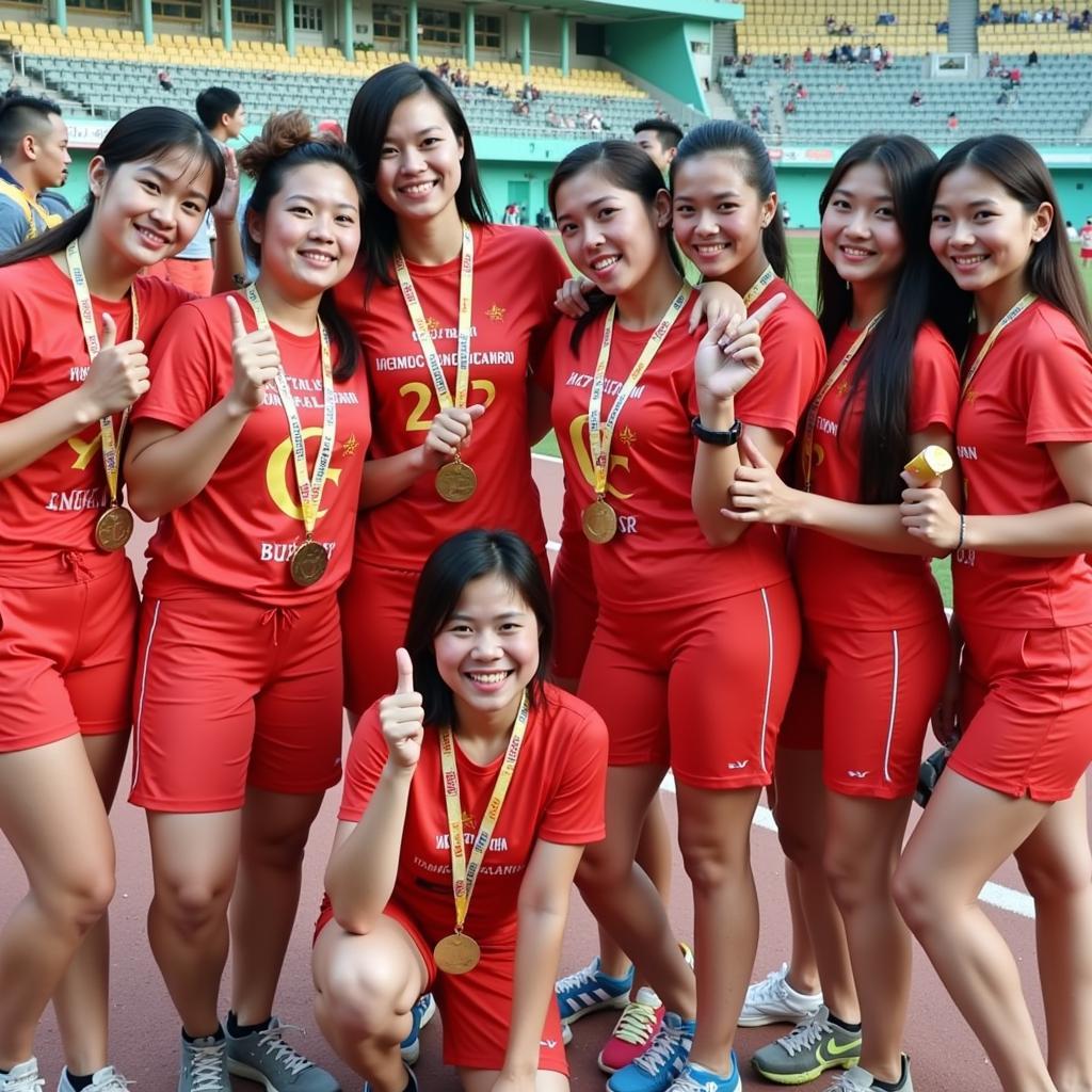 Vận động viên Việt Nam giành huy chương vàng SEA Games 32