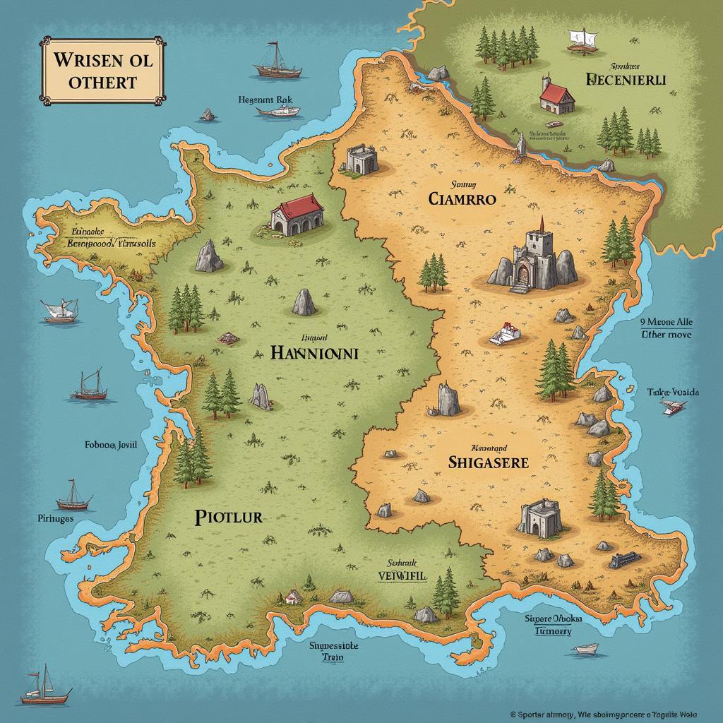 Bản đồ Westeros